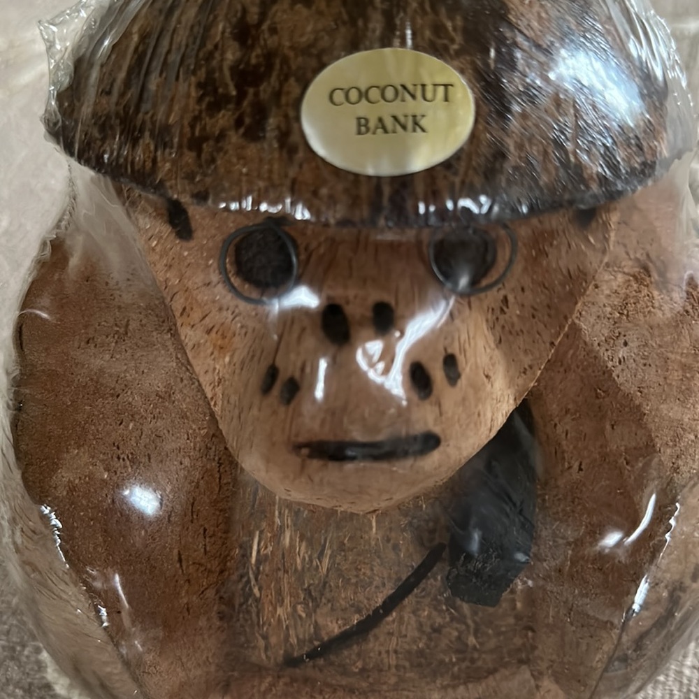 BRAND NEW SEALED Coconut Bank from Hawaii